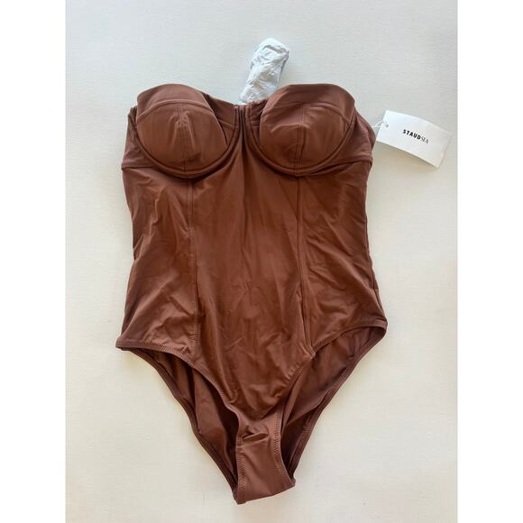 Staud Harper Beaded One Piece size L NWT - Picture 2 of 8